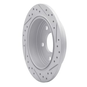 Buick Regal Brake Rotor (1) - Rear Left - DFC - Drilled & Slotted Geoperformance - `97-`05