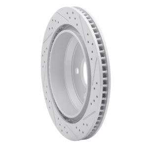 Chevrolet Camaro Brake Rotor (1) - Rear Right - DFC - Geoperformance Drilled & Slotted - `98-`02