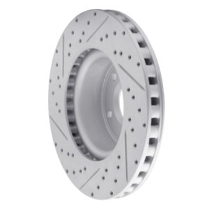 Pontiac GTO Brake Rotor (1) - Front Right - DFC - Drilled & Slotted Geoperformance - `05-`06 Pontiac GTO Brake Rotor (1) - Front Right - DFC - Drilled & Slotted Geoperformance - `05-`06