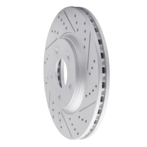 Chevrolet Cobalt Brake Rotor (1) - Front Right - DFC - Geoperformance Rotor - Drilled and Slotted - `04-`12 Chevrolet Cobalt Brake Rotor (1) - Front Right - DFC - Geoperformance Rotor - Drilled and Slotted - `04-`12