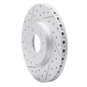 Pontiac Solstice Brake Rotor (1) - Front Left - DFC - Geoperformance Rotor - Drilled and Slotted - `06-`10 Pontiac Solstice Brake Rotor (1) - Front Left - DFC - Geoperformance Rotor - Drilled and Slotted - `06-`10