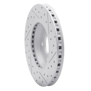 Pontiac Solstice Brake Rotor (1) - Front Left - DFC - Geoperformance Rotor - Drilled and Slotted - `06-`10 Pontiac Solstice Brake Rotor (1) - Front Left - DFC - Geoperformance Rotor - Drilled and Slotted - `06-`10