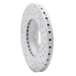 Pontiac Solstice Brake Rotor (1) - Front Right - DFC - Drilled & Slotted Geoperformance - `06-`10 Pontiac Solstice Brake Rotor (1) - Front Right - DFC - Drilled & Slotted Geoperformance - `06-`10