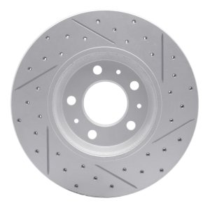 Pontiac Solstice Brake Rotor (1) - Front Right - DFC - Drilled & Slotted Geoperformance - `06-`10 Pontiac Solstice Brake Rotor (1) - Front Right - DFC - Drilled & Slotted Geoperformance - `06-`10