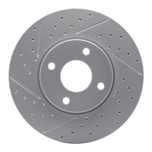 Ford Ecosport Brake Rotor (1) - Front Left - DFC - Drilled & Slotted Geoperformance - `05-`12