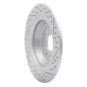 Ford Fusion Brake Rotor (1) - Rear Left - DFC - Drilled & Slotted Geoperformance - `13-`20 Ford Fusion Brake Rotor (1) - Rear Left - DFC - Drilled & Slotted Geoperformance - `13-`20