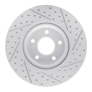 Ford Escape Brake Rotor (1) - Front Left - DFC - Geoperformance Drilled & Slotted - `04-`19 Ford Escape Brake Rotor (1) - Front Left - DFC - Geoperformance Drilled & Slotted - `04-`19