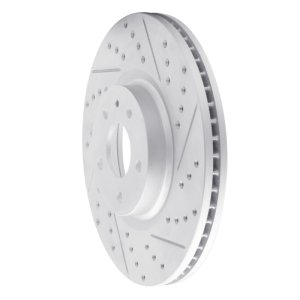 Ford Fusion Brake Rotor (1) - Front Right - DFC - Geoperformance Drilled & Slotted - `13-`20