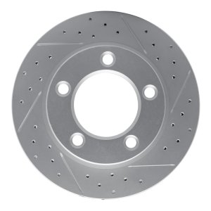 Ford Edge Brake Rotor (1) - Front Right - DFC - Geoperformance Drilled & Slotted - `07-`15