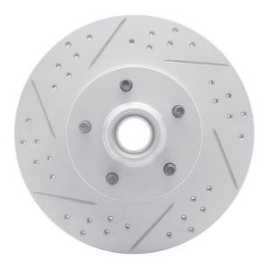 Ford Ranger Brake Rotor (1) - Front Left - DFC - Drilled & Slotted Geoperformance - `95-`11