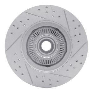 Ford Ranger Brake Rotor (1) - Front Left - DFC - Drilled & Slotted Geoperformance - `95-`11