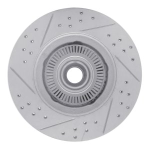 Ford Explorer Brake Rotor (1) - Front Right - DFC - Geoperformance Rotor - Drilled & Slotted - `95-`11