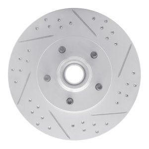 Ford Explorer Brake Rotor (1) - Front Right - DFC - Geoperformance Rotor - Drilled & Slotted - `95-`11