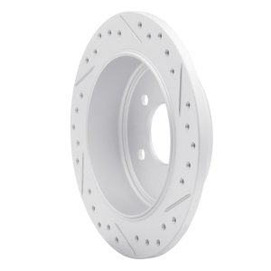 Ford Explorer Brake Rotor (1) - Rear Left - DFC - Geoperformance Rotor - Drilled and Slotted - `95-`02