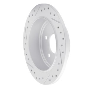 Ford Explorer Sport Brake Rotor (1) - Rear Right - DFC - Geoperformance, Drilled & Slotted - `95-`02