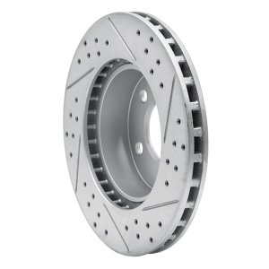 Ford Ranger Brake Rotor (1) - Front Left - DFC - Drilled & Slotted Geoperformance - `95-`02