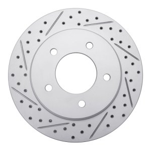 Ford F-150 Brake Rotor (1) - Front Left - DFC - Geoperformance Rotor - Drilled and Slotted - `97-`04