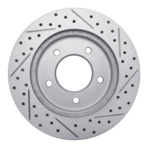 Ford F-150 Brake Rotor (1) - Front Left - DFC - Geoperformance Rotor - Drilled and Slotted - `97-`04