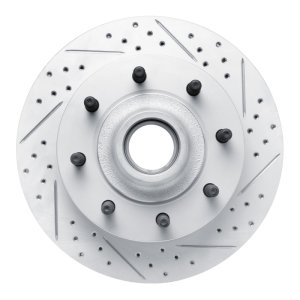 Ford F-350 Super Duty Brake Rotor (1) - Front Right - DFC - Geoperformance Drilled & Slotted - `99-`02