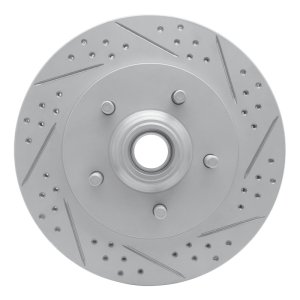 Ford Expedition Brake Rotor (1) - Front Right - DFC - Drilled & Slotted Geoperformance - `99-`04