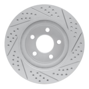 Ford Explorer Sport Trac Brake Rotor (1) - Front Left - DFC - Drilled & Slotted Geoperformance - `01-`11 Ford Explorer Sport Trac Brake Rotor (1) - Front Left - DFC - Drilled & Slotted Geoperformance - `01-`11