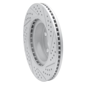 Ford Explorer Sport Trac Brake Rotor (1) - Front Left - DFC - Drilled & Slotted Geoperformance - `01-`11 Ford Explorer Sport Trac Brake Rotor (1) - Front Left - DFC - Drilled & Slotted Geoperformance - `01-`11