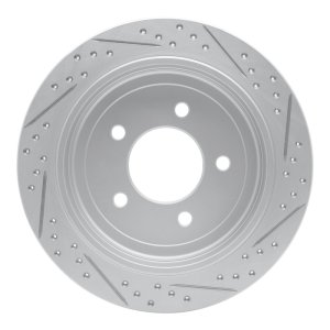 Ford F-150 Brake Rotor (1) - Rear Left - DFC - Drilled & Slotted Geoperformance - `97-`04 Ford F-150 Brake Rotor (1) - Rear Left - DFC - Drilled & Slotted Geoperformance - `97-`04