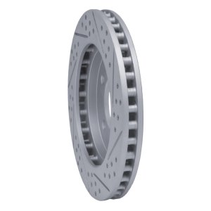 Ford Expedition Brake Rotor (1) - Front Left - DFC - Drilled & Slotted Geoperformance - `97-`02