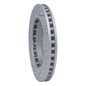 Ford Expedition Brake Rotor (1) - Front Right - DFC - Drilled & Slotted Geoperformance - `97-`02