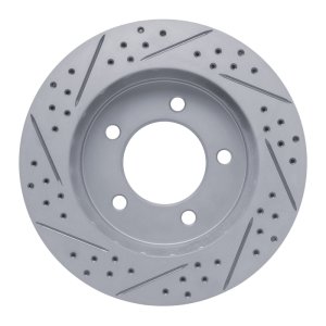 Ford Expedition Brake Rotor (1) - Front Right - DFC - Drilled & Slotted Geoperformance - `97-`02