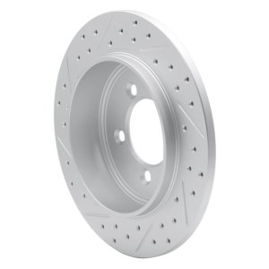 Ford Explorer Brake Rotor (1) - Rear Right - DFC - Drilled & Slotted Geoperformance - `02-`10 Ford Explorer Brake Rotor (1) - Rear Right - DFC - Drilled & Slotted Geoperformance - `02-`10