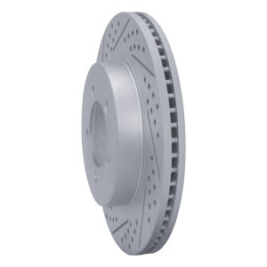 Ford Explorer Brake Rotor (1) - Front Left - DFC - Geoperformance Rotor - Drilled and Slotted - `02-`05