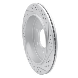 Ford Expedition Brake Rotor (1) - Rear Left - DFC - Drilled & Slotted Geoperformance - `02-`06 Ford Expedition Brake Rotor (1) - Rear Left - DFC - Drilled & Slotted Geoperformance - `02-`06