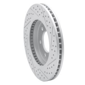 Ford Expedition Brake Rotor (1) - Front Left - DFC - Drilled & Slotted Geoperformance - `02-`06