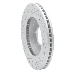 Ford Expedition Brake Rotor (1) - Front Right - DFC - Drilled & Slotted Geoperformance - `02-`06