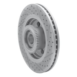 Ford F-150 Brake Rotor (1) - Front Left - DFC - Geoperformance Drilled & Slotted - `04-`08