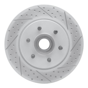 Ford F-150 Brake Rotor (1) - Front Right - DFC - Drilled & Slotted Geoperformance - `04-`08