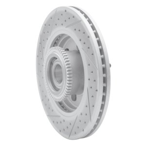 Ford F-150 Brake Rotor (1) - Front Right - DFC - Drilled & Slotted Geoperformance - `04-`08