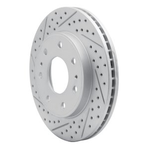 Ford F-150 Brake Rotor (1) - Front Left - DFC - Drilled & Slotted Geoperformance - `04-`08