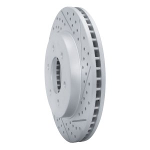 Ford F-150 Brake Rotor (1) - Front Right - DFC - Drilled & Slotted Geoperformance - `04-`08