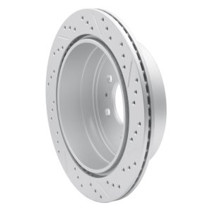 Ford F-150 Brake Rotor (1) - Rear Left - DFC - Geoperformance - Drilled & Slotted - `04-`11