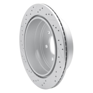 Ford F-150 Brake Rotor (1) - Rear Right - DFC - Geoperformance Drilled & Slotted - `04-`11