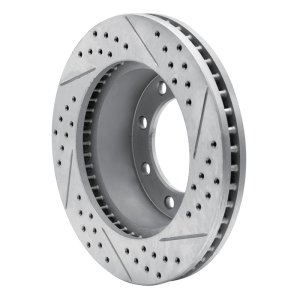 Ford F-350 Super Duty Brake Rotor (1) - Front Left - DFC - Geoperf Rotors - Drill & Slot - `05-`12