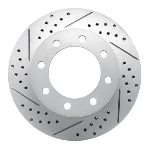 Ford F-350 Super Duty Brake Rotor (1) - Front Left - DFC - Geoperf Rotors - Drill & Slot - `05-`12