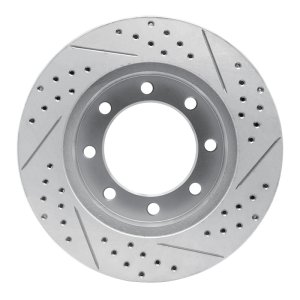 Ford F-350 Super Duty Brake Rotor (1) - Front Left - DFC - Geoperf Rotors - Drill & Slot - `05-`12