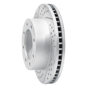 Ford F-350 Super Duty Brake Rotor (1) - Front Left - DFC - Geoperf Rotors - Drill & Slot - `05-`12