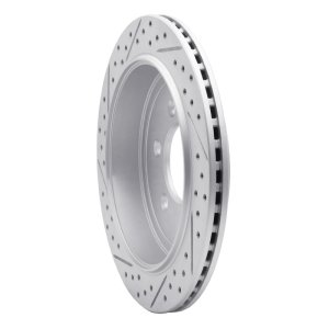 Ford Expedition Brake Rotor (1) - Rear Right - DFC - Geoperformance Drilled & Slotted - `07-`17