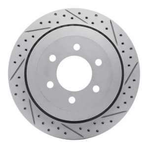 Ford Expedition Brake Rotor (1) - Rear Right - DFC - Geoperformance Drilled & Slotted - `07-`17