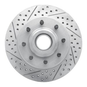 Ford F-250 Brake Rotor (1) - Front Left - DFC - Drilled & Slotted Geoperformance - `06-`12