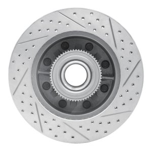 Ford F-250 Brake Rotor (1) - Front Left - DFC - Drilled & Slotted Geoperformance - `06-`12